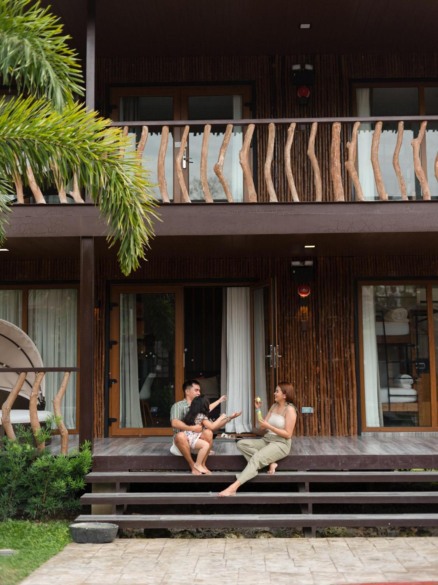 Crusoe Cabins Costa Azalea Samal Exteriér fotografie